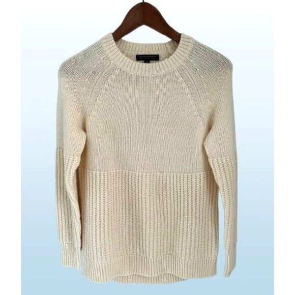 Banana Republic Sweaters - Banana Republic Italian Yarn Chunky Ribbed Knit Crewneck Size XSmall